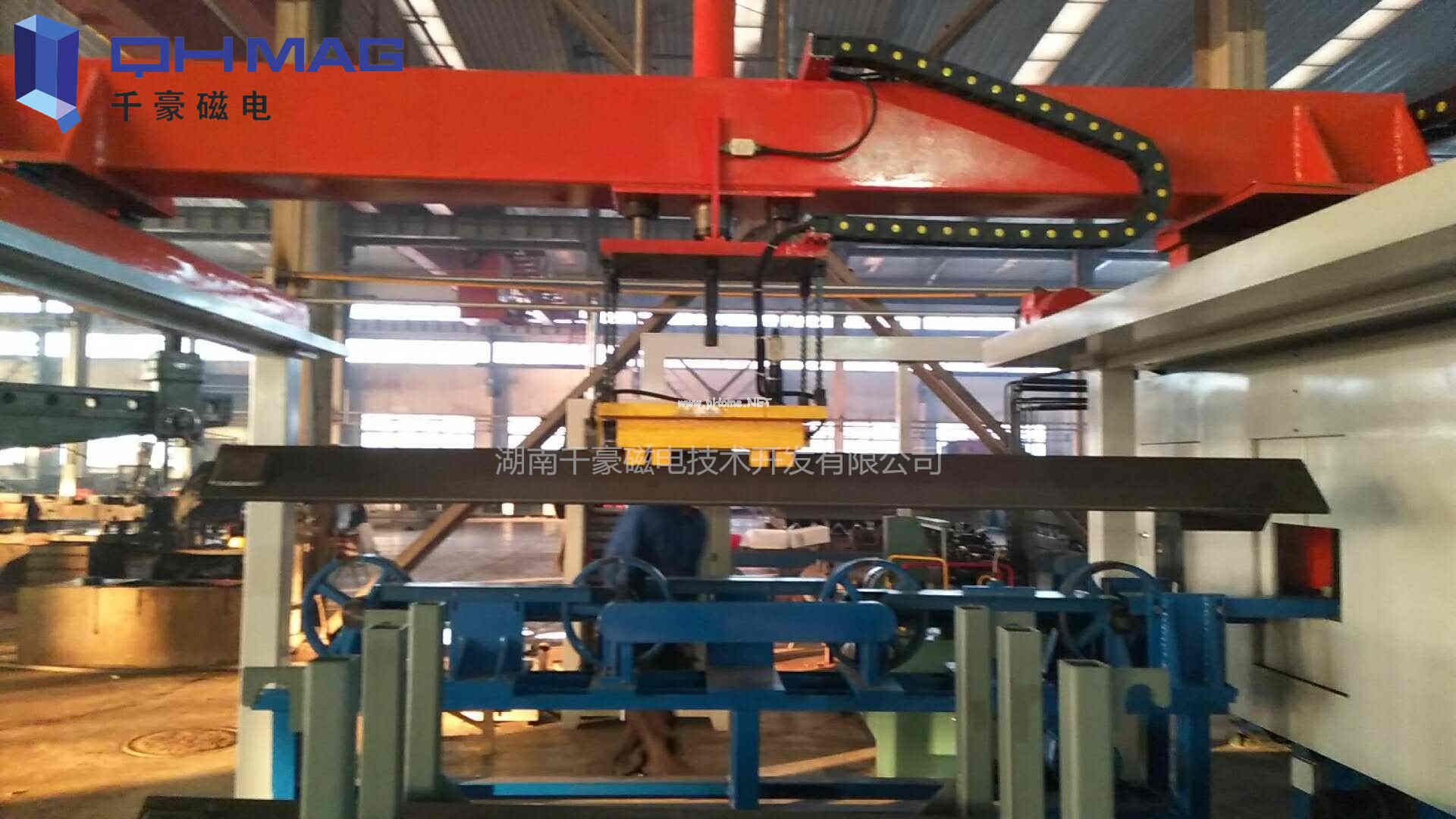 電永磁夾具搬運(yùn)角鐵，千豪磁電